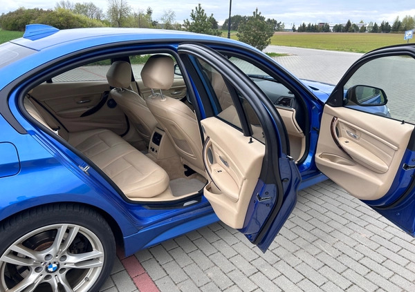 BMW Seria 3 cena 59500 przebieg: 208000, rok produkcji 2014 z Człuchów małe 277